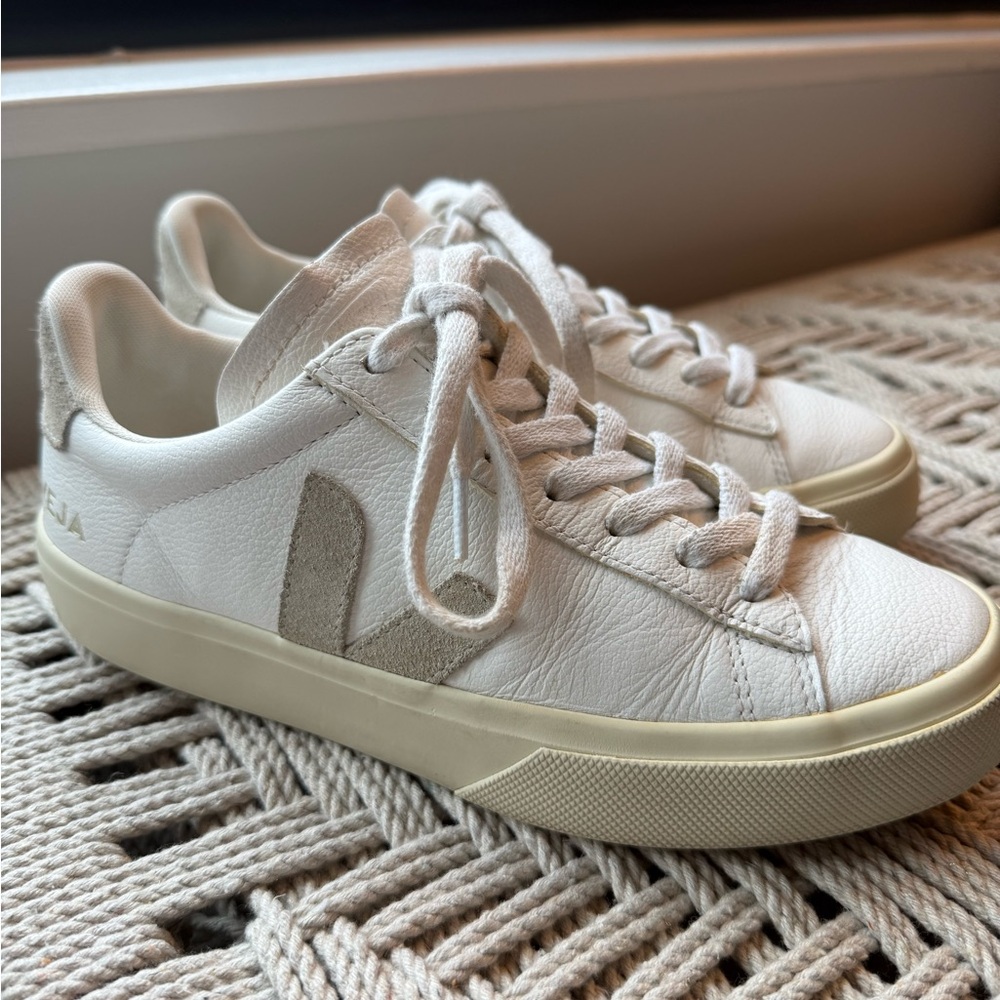 Veja Campo Leather White Natural